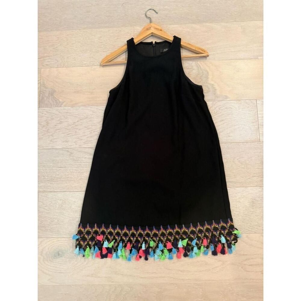 Aiden Maddox Women's Black and Pink Dress